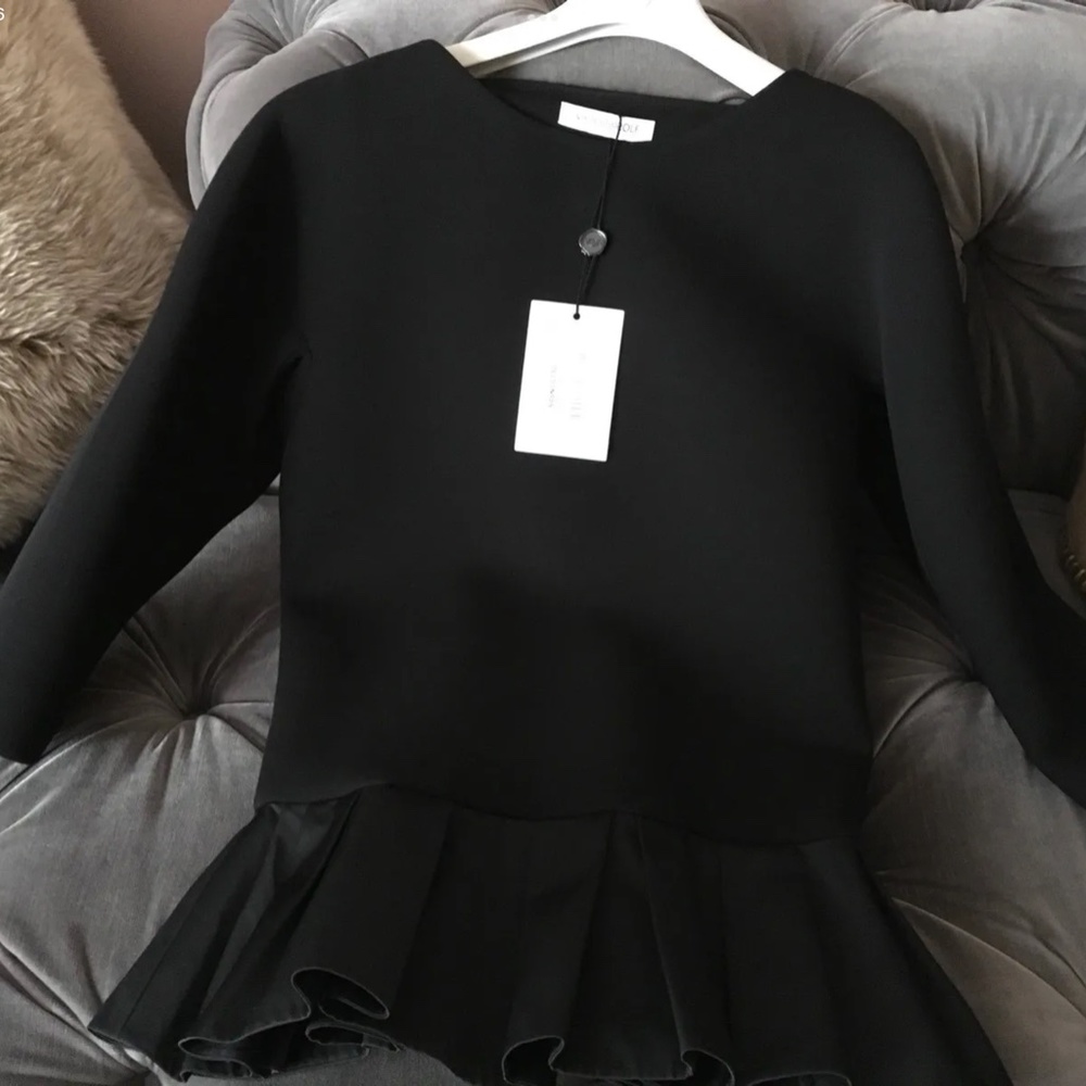 NWT VIKTOR & ROLF Ruffled Hem Top/Pullover. Size 38IT. - Picture 3 of 14